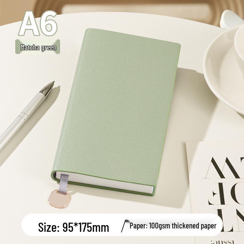 Карманный блокнот формата A6 с узором «Личи» - Персонализируемый, Плотная бумага, Портативный