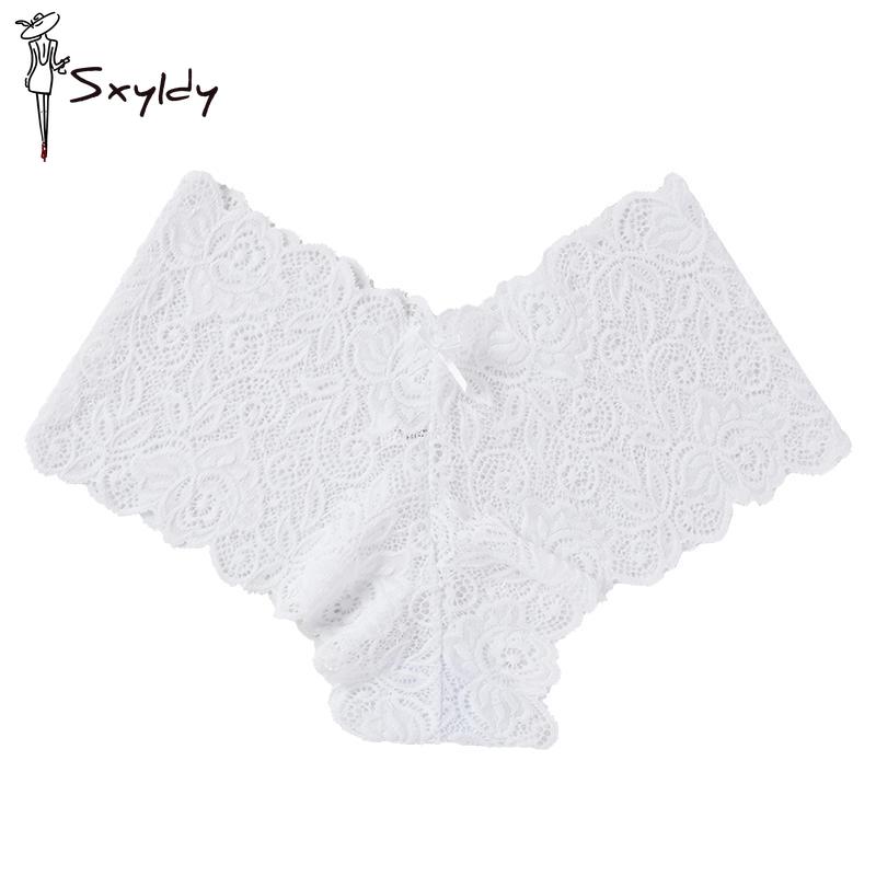 

Женские кружевные сексуальные трусики, дышащие, удобные трусы, перспективное женское нижнее белье Loral, нижнее белье с низкой талией M белый