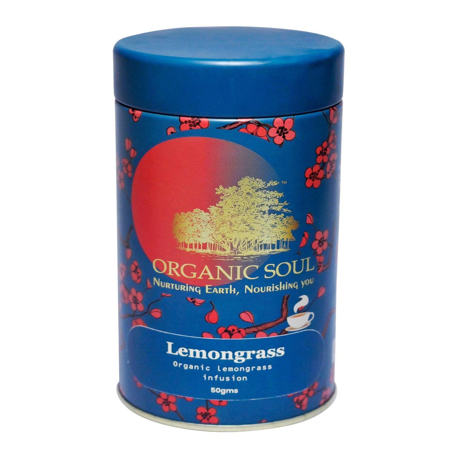 

Чай з органічним лемонграсом (50 г), Organic Lemongrass Infusion, Organic Soul