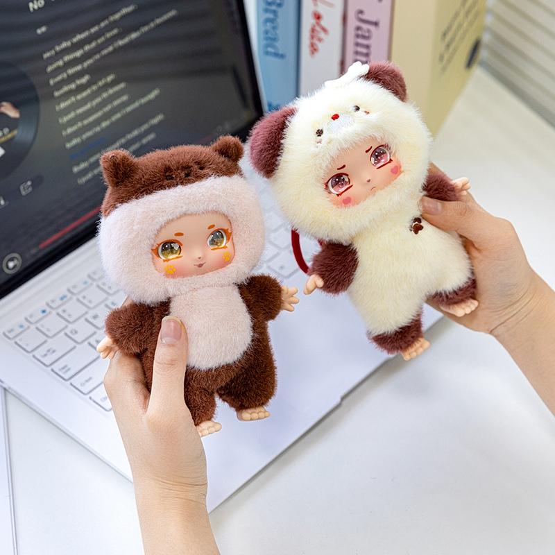 Non-Toxic Vinyl Plush Dolls Cute Animal Friend Series (Panda/Otter/Puppy) The Best Gifts
