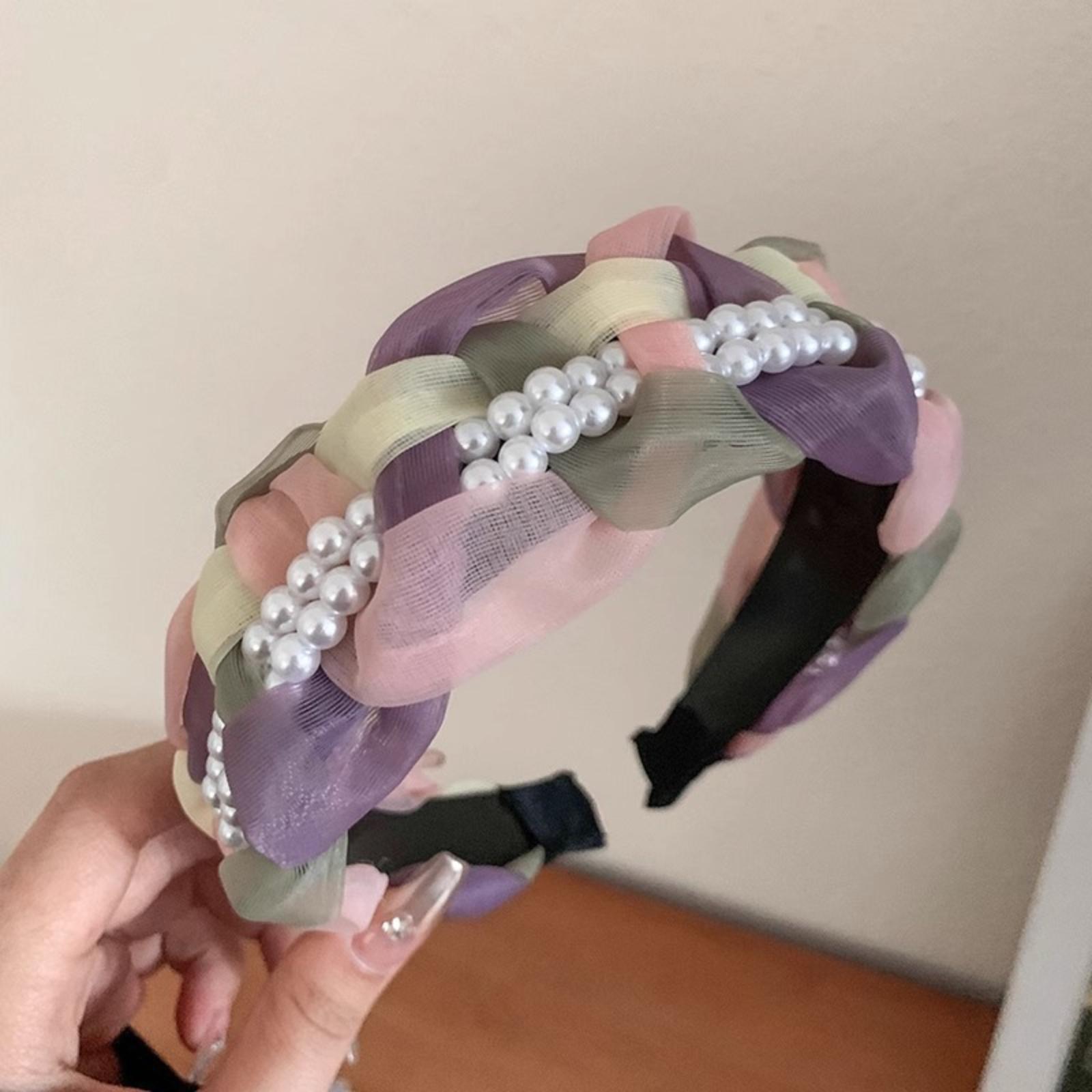

Non- Toothed Headband For Pressing Bangs And Broken Hair, Black And Brown Face Washing Hair Accessories For Women One Size