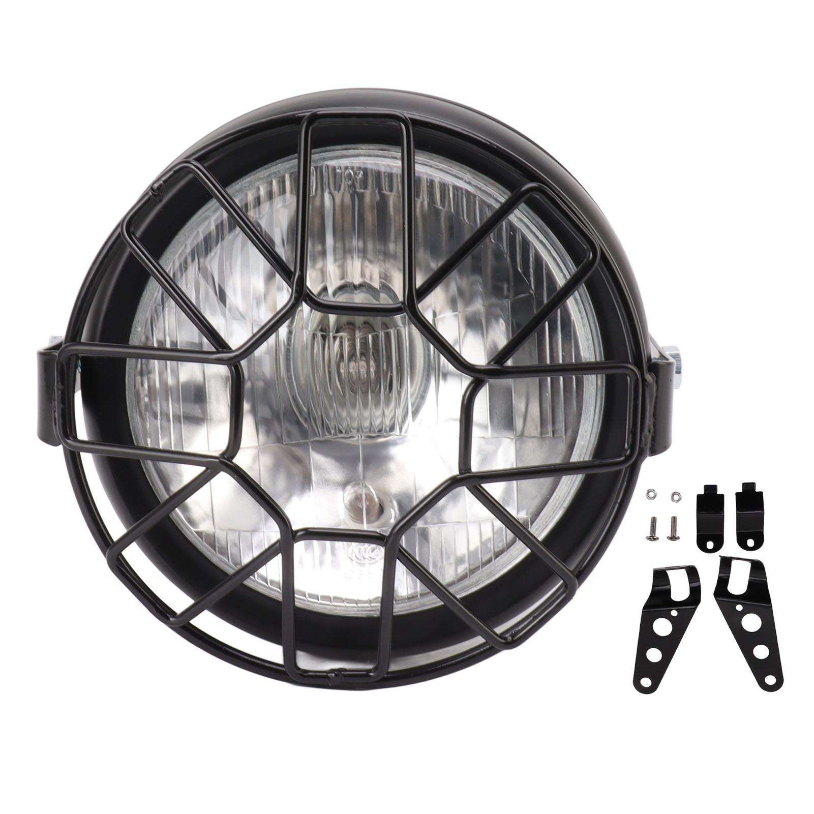 

5.75 дюймовая мотоциклетная фара ближнего и дальнего света 35 Вт универсальная водонепроницаемая супер яркая винтажная фара