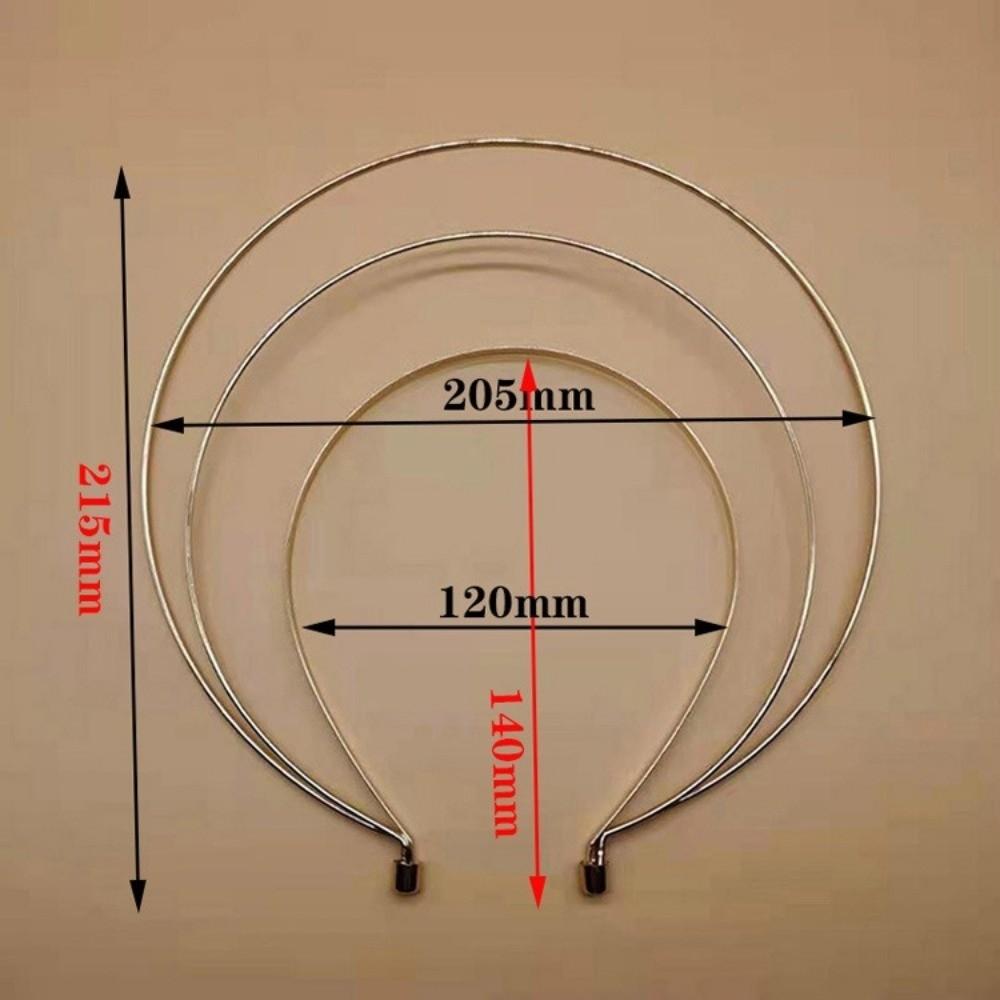 Metal Halo Hair Crown Multi-layer Hair Hoop Retro Goddess Angel Headband  Hair Accessories