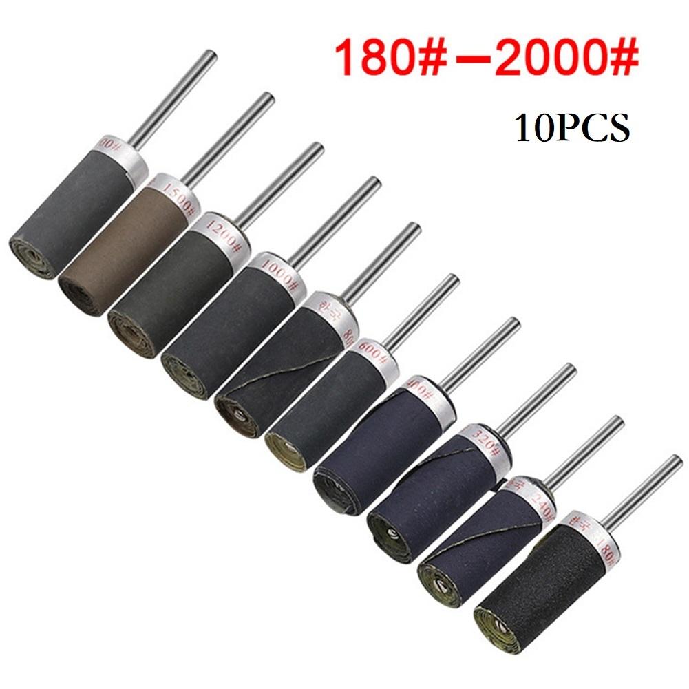 3mm Shank Sanding Paper Polishing Bar P240 P7000 Grits for Mirror Polishing