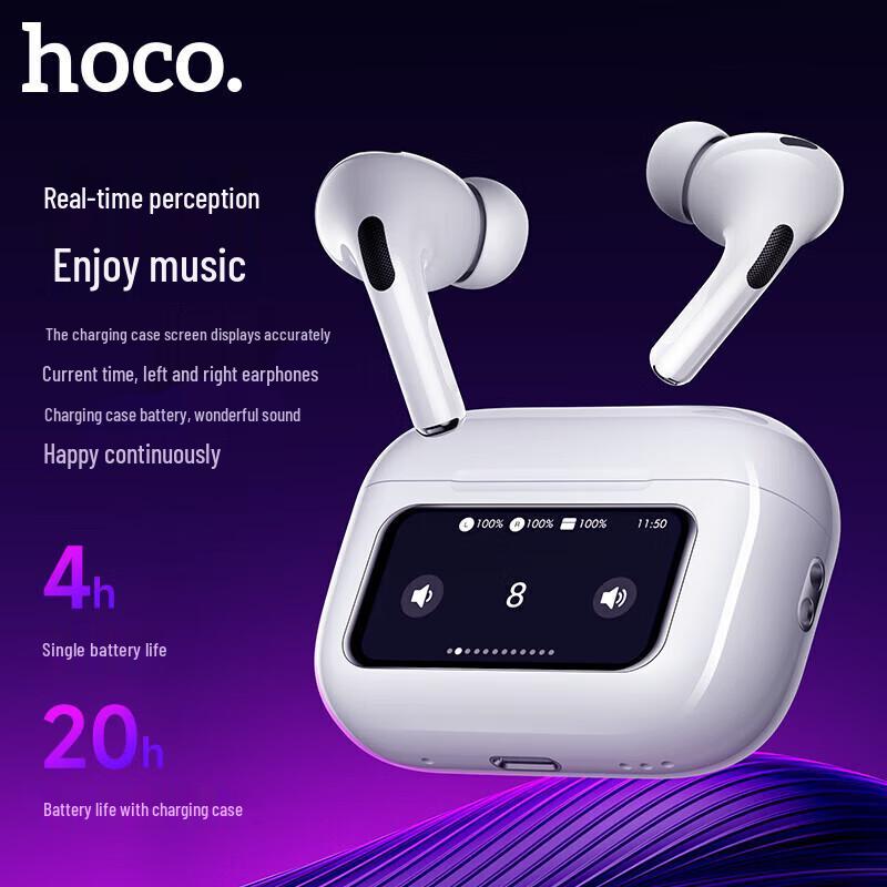 HOCO EW72 True Wireless ANC Ohrhörer mit Farb-Touchscreen