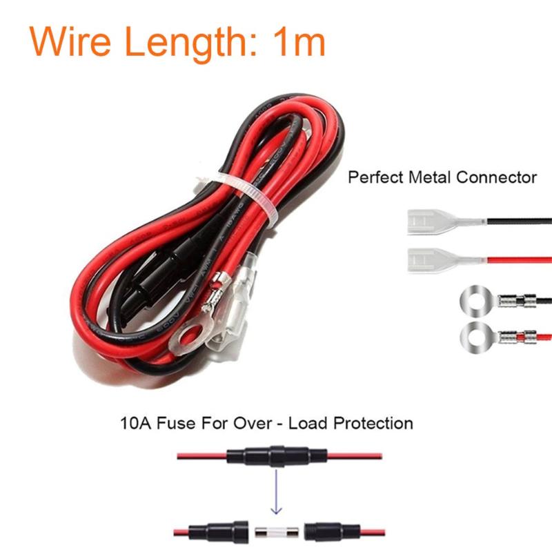 Car Cigarette Lighter Female Socket Power Plug With Waterproof Cover Case Dc Charger Socket Outlet For Car Dvr 12V-24V 120W