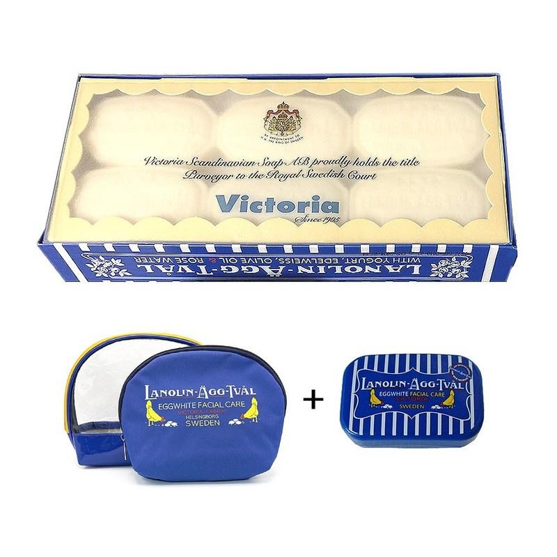 New Sweden Egg Pack 50g x 6 pcs + Case + Double Pouch, 6 pcs, 50g