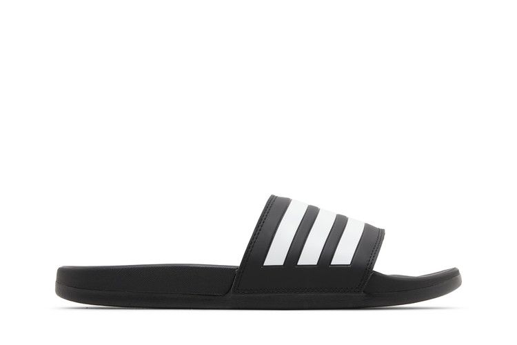 adidas Adilette Comfort Slide 'Black White'