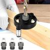 2 10mm Hole Puncher Locator Wear resist Self centering Dowelling Jig Diy Drill Guide Tools For Carpentry