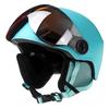 Windproof Outdoor Ski Helmet Integrally-Molded Skiing Helmet Snowboard Skateboard Sports Helmet Lens Visor Goggle