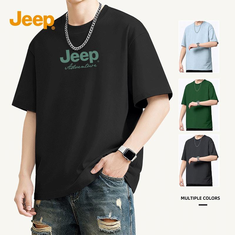 JEEP Men s Heavyweight Cotton Graphic T-Shirt S