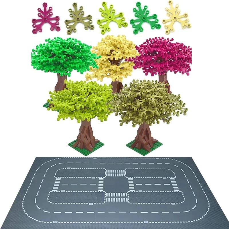 Classic Base Plates City Street Road Plate Building Blocks Figures Construction Toys 32*32 32X32 Dots Baseplates Plastic Bricks