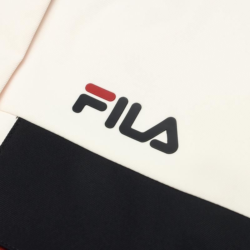 FILA Original Warm Casual Versatile Hooded Down Jacket Women outerwear Fresh-Milk-White F11W449901FIV