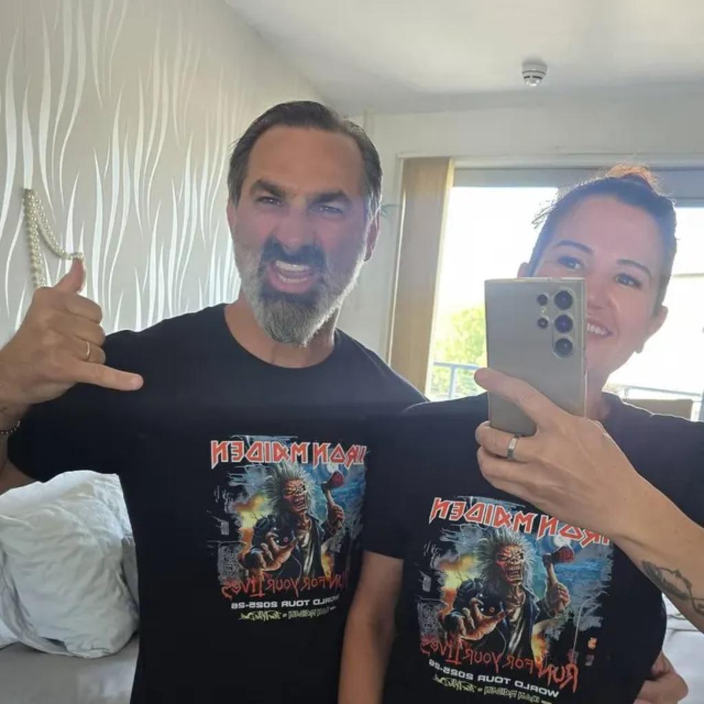 Iron Maiden 6 Icon HALLOWWED Premium Tshirt Iron Halowed Icon Maiden Heavy Metal Band T-shirt Metal T-shirt Oversize Megadeth