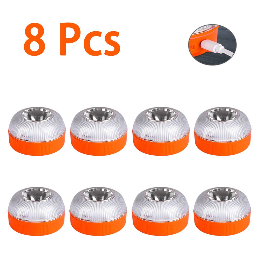 Emergency Light V16 Homologated Dgt Approved Car Emergency Beacon Light Rechargeable Magnetic Induction Strobe Light