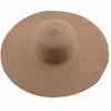 Sun Hat Widen  Brim Sun Protection Solid Color Summer Outdoor Fashion Ladies Big Brimmed Straw Hat Women Accessories