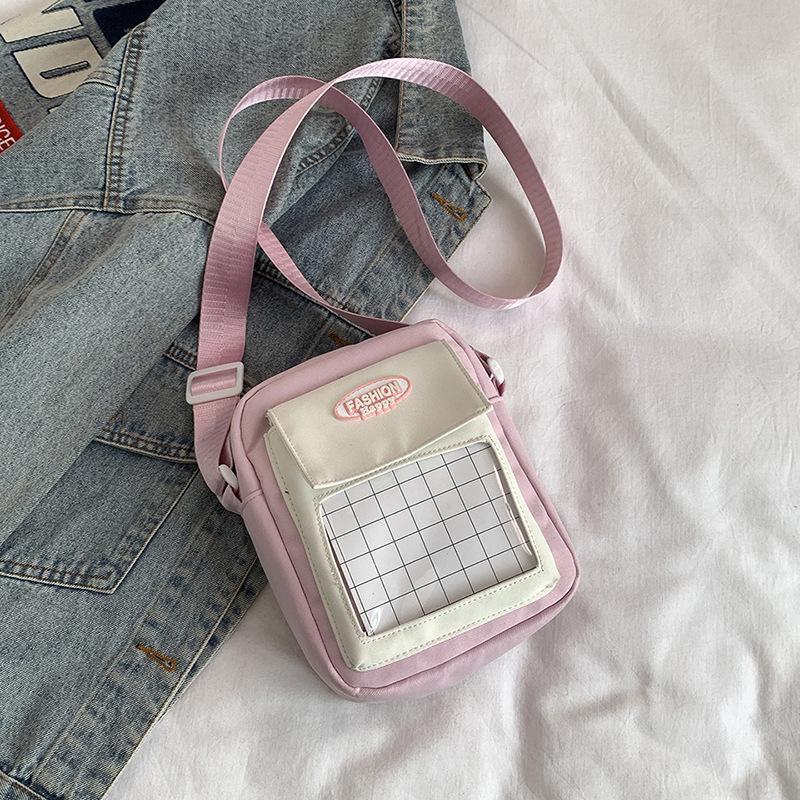 

Crossbody bag women s summer small square bag personality simple women s crossbody casual bag women s trend crossbody bag розовый