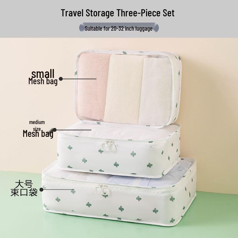 6-8 Piece Travel Storage and Organizer Bag Set for Clothes and Underwear
