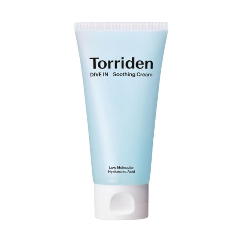 

Torriden DIVE-IN Hyaluronic Acid Soothing Cream Tube Type 80ml – Lightweight Low Molecular Hyaluronic Acid Gel Cream