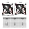Chainsaw Man War Gurl Pillow Case Square Pillow Cover For Living Room Bed Chair Retro Trendy Cushion Cover