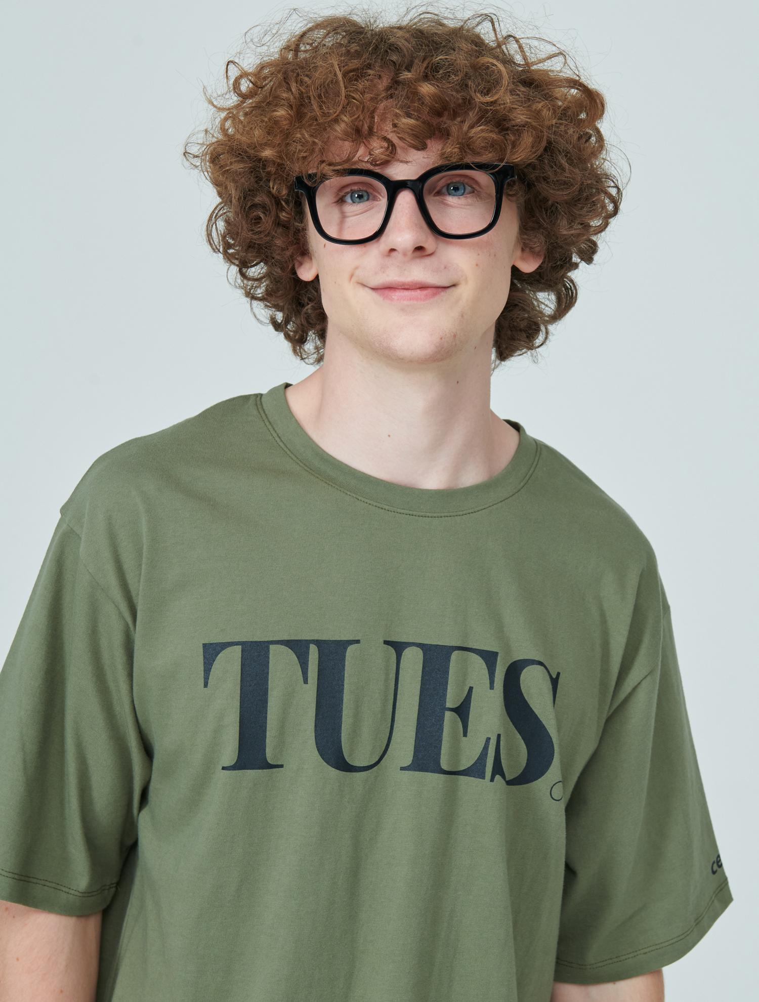 Cir Tuesday T-Shirt (Khaki) Free Size