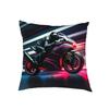 Motorcycle Racing Car Print Cushion Covers Motorbike Pillowcase Home Decor Fashion Square Sofa Bed Throw Pillow Coverbzmotorbikecw,