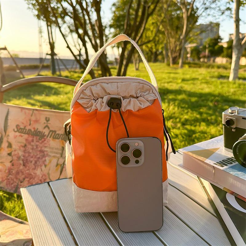 Τσάντα Κέτλου Νερού Μονόχρωμη Unisex Εξωτερικού Χώρου Ώμου Χιαστί Τσάντα Κινητού Τηλεφώνου