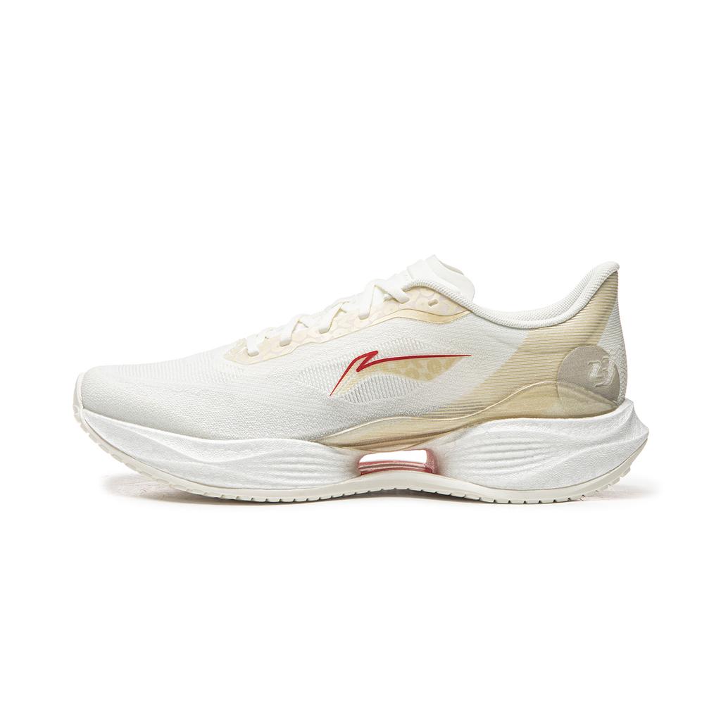 Li Ning Ultra Light 23 Comfortable Shock Absorbing Wear Resistant Low Top Casual Running Shoes Women Sneaker Off-White ARBW018-13