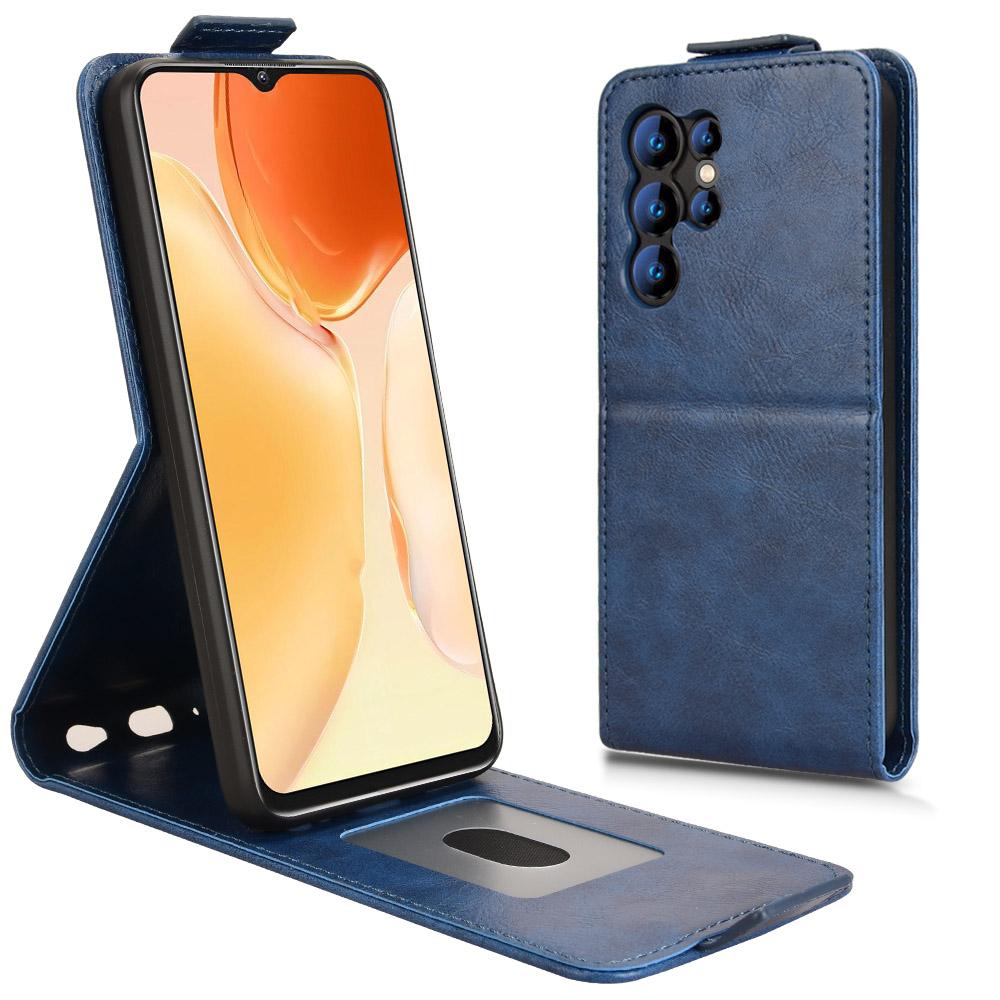 Для Oukitel C61 Pro/C61 Подставка Чехол Магнитная застежка Вертикальный откидной Кожаный чехол для телефона с держателем для карт