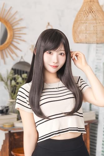 Clearstone WIGGY RICH Wig, Straight Long, Women's, Brownie Black