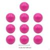 10 Pieces Colored Golf Practice Ball Colorful Water Easy to Retrieve Sports Gear