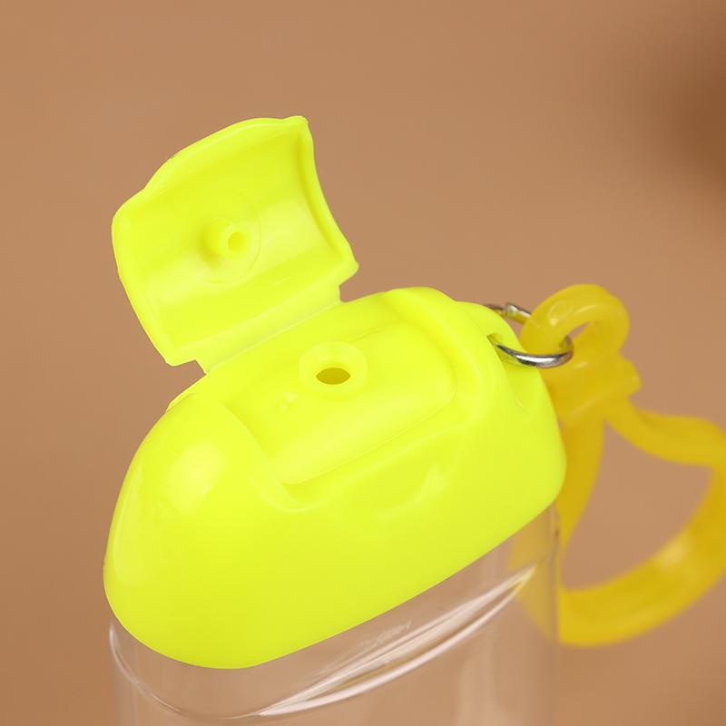 30 ml Tragbare Nachfüllbare Flaschen mit Haken Handdesinfektionsmittel Alkohol Kosmetikbehälter Outdoor Mini Seifenspender Behälter