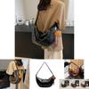 Chic And Simple Women's Dumpling Bag With Sleek Design For Everyday Casual Use