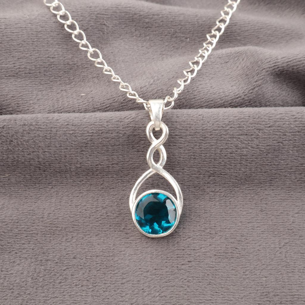 Apatite Gemstone Jewelry, 925 Solid Sterling Silver Jewelry, Handmade Gorgeous Silver Pendant For Thanksgiving Gift