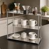 Stainless Steel Tabletop Storage Rack Long-Lasting for Entryway