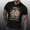 Built 50 Years Ago Vintage 1976 Shirt 50th Birthday Turning Gift Retro Classic Casual Style TShirt for Him Men Shortsleev
