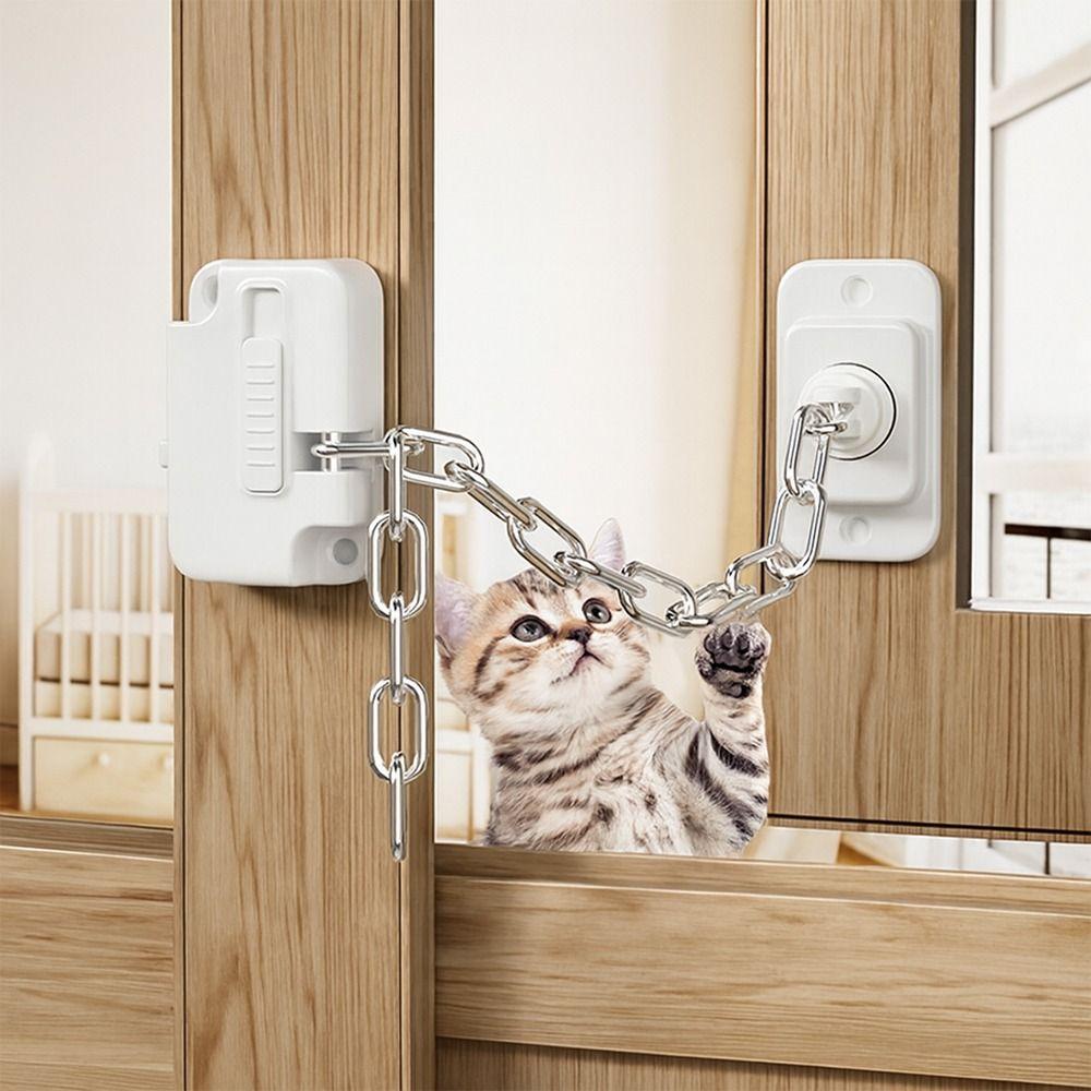 Anti-pinch Hand Baby Safety Lock No Drilling Refrigerator Door Lock Kid Security Lock  Drawer