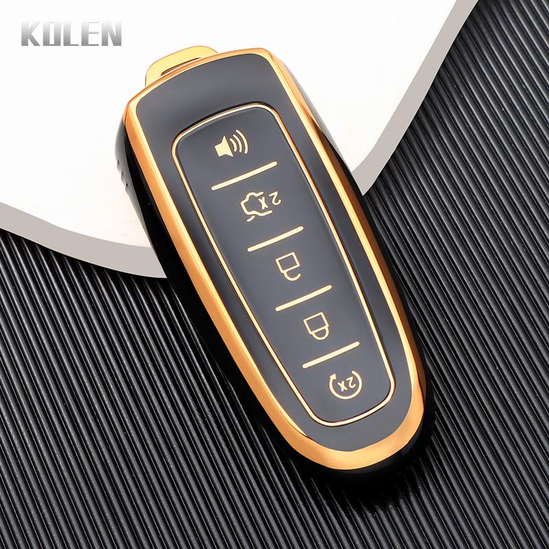 

Tpu Car Key Case Cover For Ford Edge Escape Expedition Explorer Focus Taurus Flex C-Max For Lincoln Mks Mkt Mkx Mkz Navigator