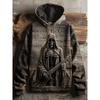 Herren Halloween Dunkler Stil Pullover Hoodie 3D Druck Herbst Winter