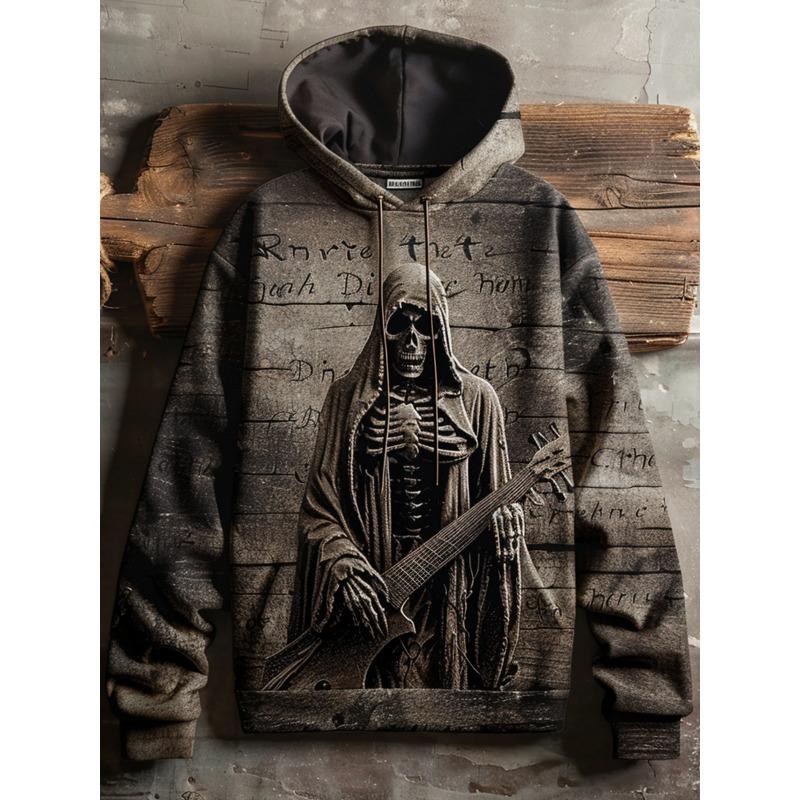 Herren Halloween Dunkler Stil Pullover Hoodie 3D Druck Herbst Winter