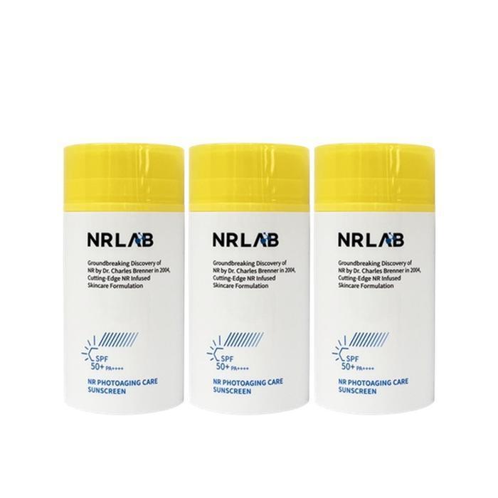 

NRLAB Sunscreen Photoaging Large Capacity Sunscreen 80ml x 3 (38766753)