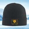 Golden Abstract Shapeslinesrectangles Unisex Women Unisex Knitted Hat Beanie Pullover Cap Winter Thermal Warm Christmas Outdoor C