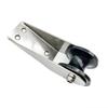 Stainless Steel 316 Roller Bracket Heavy Duty Fixed Mount Yacht Lift Roller Marine Grade Rubber Wheel Boat Bow Roller