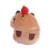Soft Squeeze Capybara Plush Keychain Cartoon Stuffed Capybara Keyring  Birthday Gift