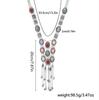 Retro Ethnic Style Long Tassel Sweater Chain Exaggerated Women's Bohemian Chain