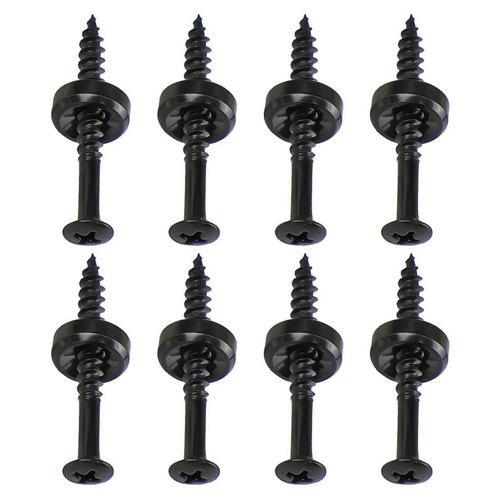 Guitar Neck Joint Bushings Ferrules and Bolts for Electric Guitar or Bass Set of 8Pcs with Mounting Screws Guitar Part