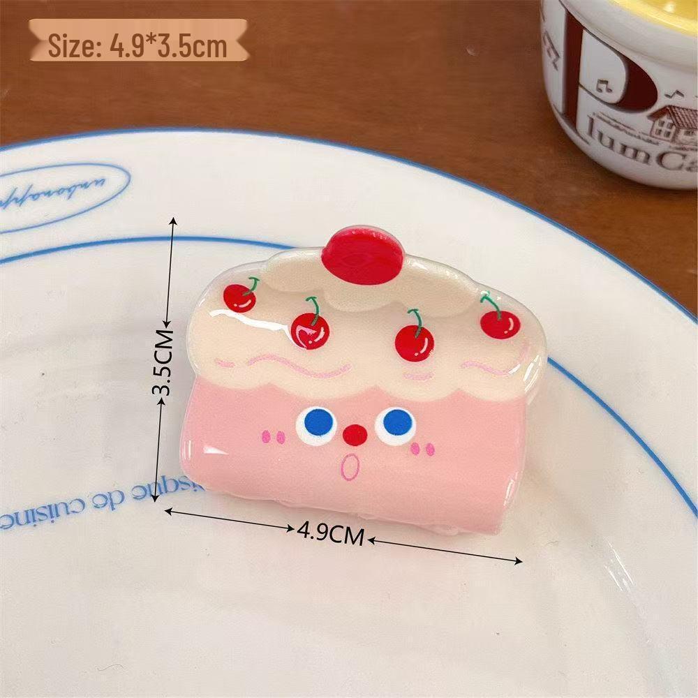 Koreanischer Eleganter Kürbisbogen Polka Dot Haarspange - Groß, Cremige Texturierte Hochsteckfrisur-Accessoire
