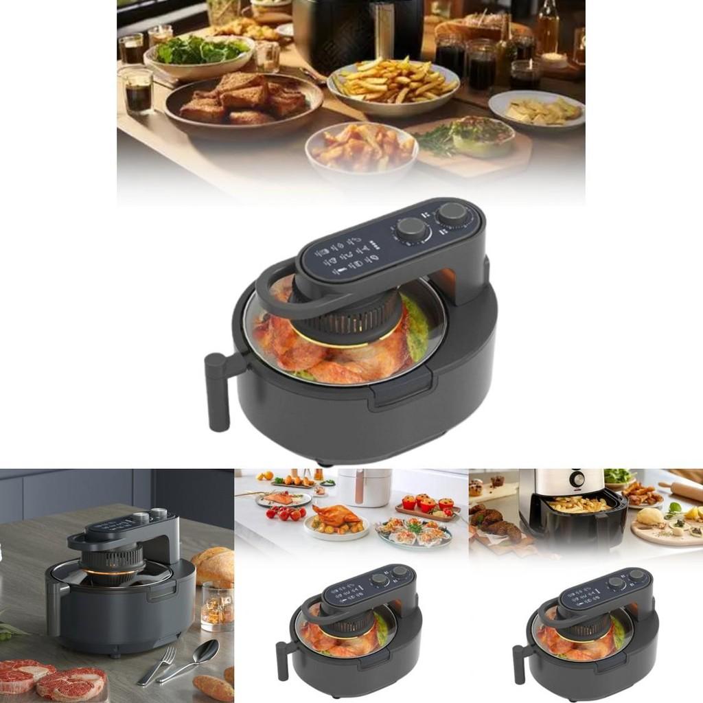 Air Fryer 10l Large Capacity Hot Air Circulation Household Breakfast Oven For Family Cooking