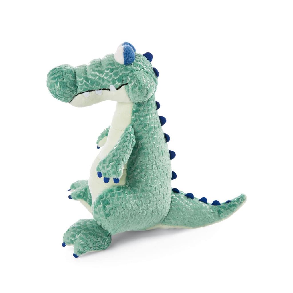 Wild Friends 2022 Crocodile Plush W18 x D25 x Product 47963 Toy, 27cm, NICI, Germany, Gift, Present, Animal, Crocodile, Eco-Friendly, Sustainable,