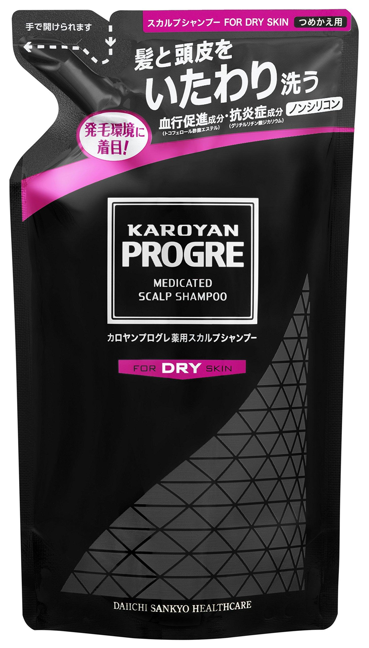 

Daiichi Sankyo Healthcare Caloyan Progress Medicated Scalp Shampoo DRY 240mL [Quasi-drug]